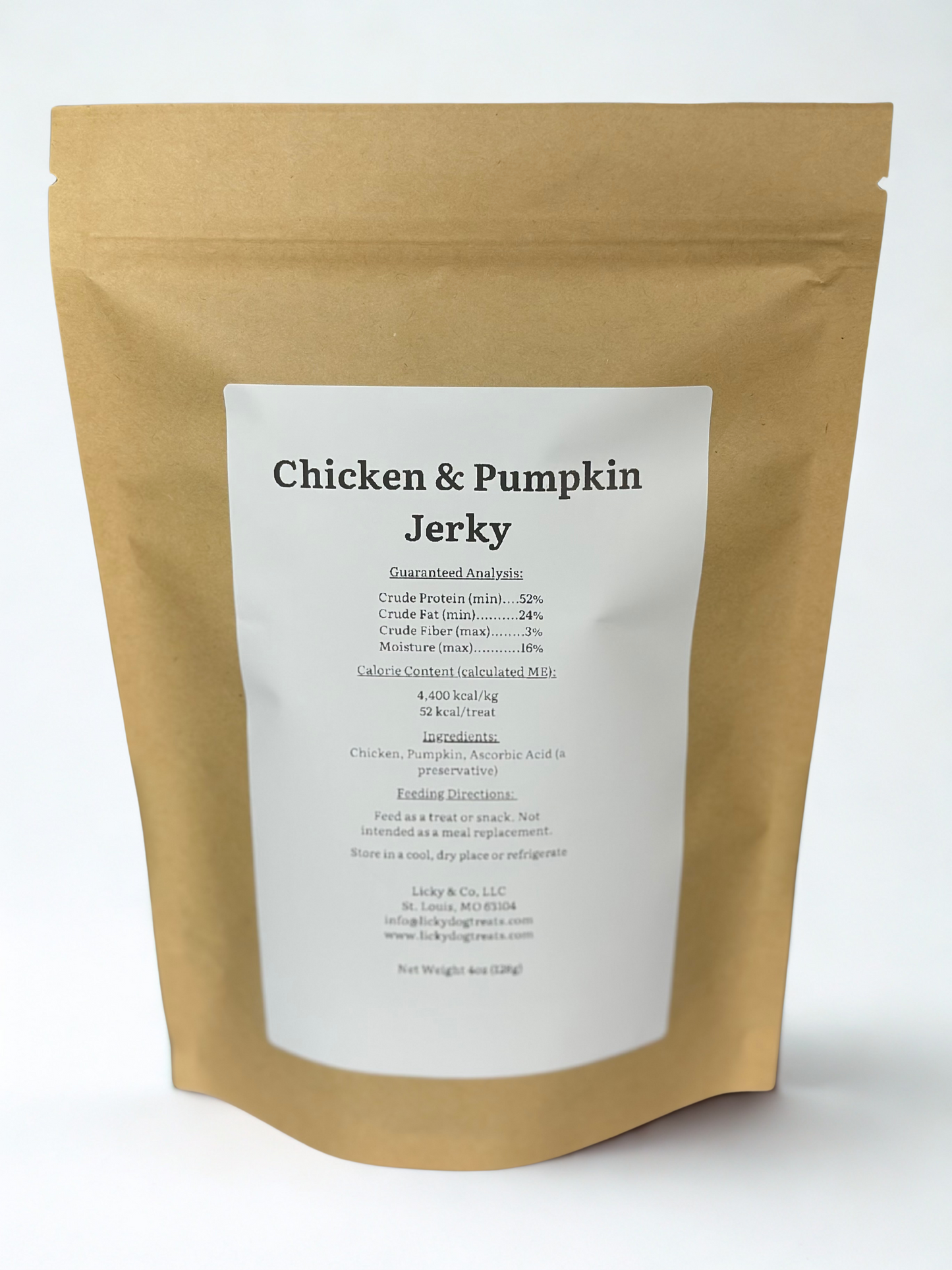 Chicken & Pumpkin Jerky