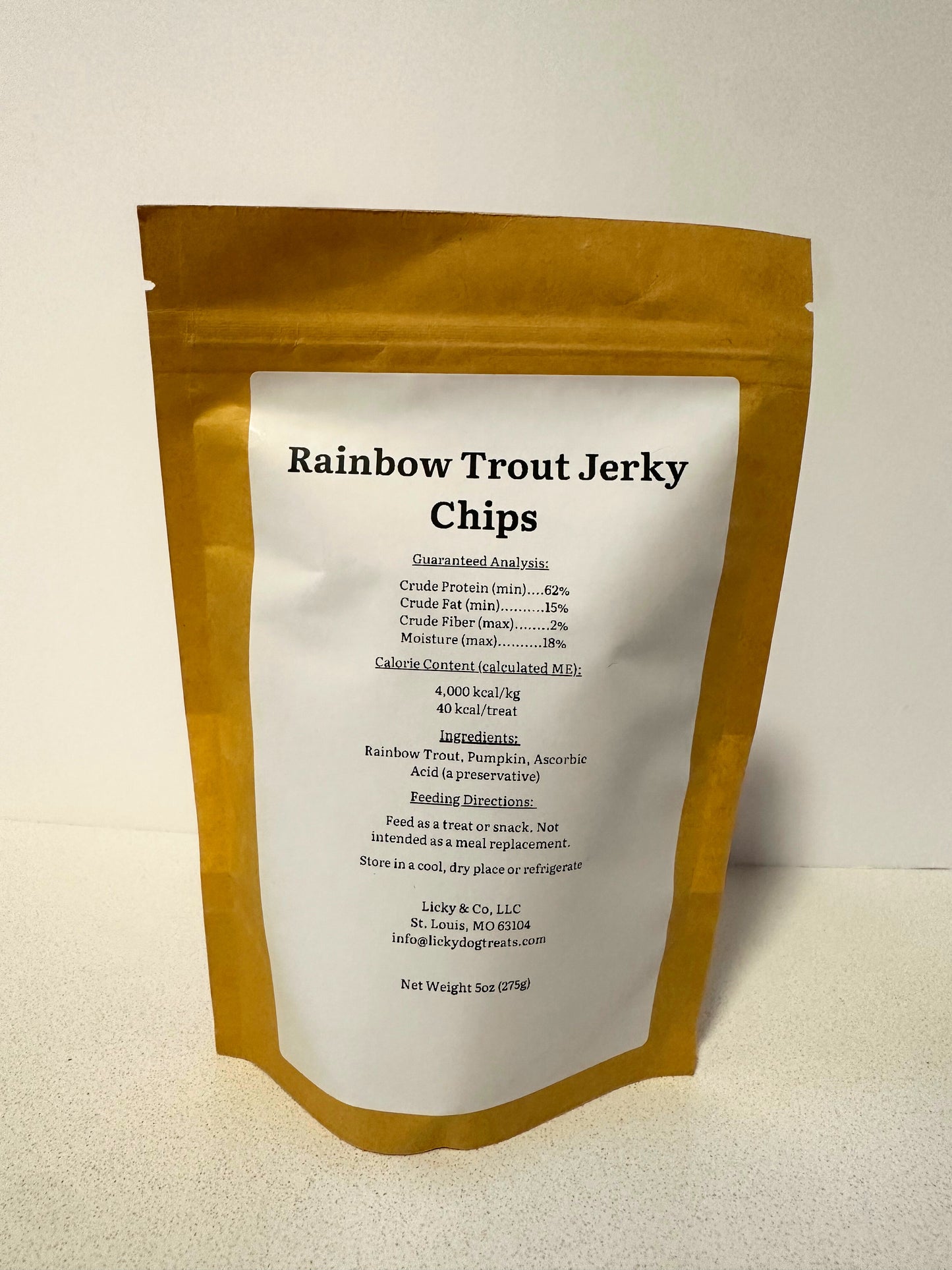 Rainbow Trout Jerky Chips